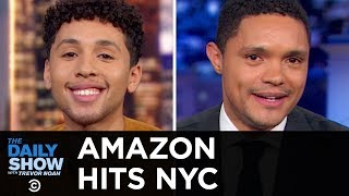 Trevor and Jaboukie Young-White Discuss Amazon’s Move to NYC | The Daily Show