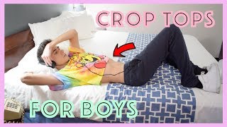 WEARING CROP TOPS FOR MEN