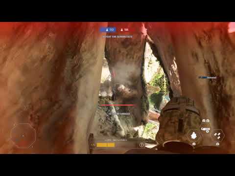 Master Yoda and the 41st ranger legion defending Kashyyyk.