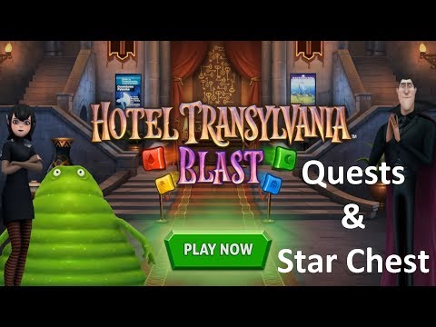 Hotel Transylvania: Blast - Puzzle Game - Quests and Star Chest