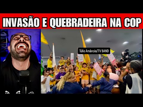 Invasion and vandalism at COP 30.