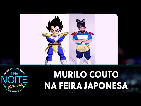 Murilo Couto visita feira japonesa | The Noite (12/07/19)