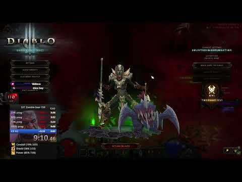 Diablo 3 Saison 37 Zombie-Bär-Hexendoktor Weltweit erste 150