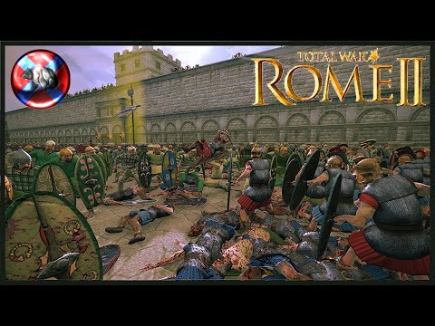 Amazing Back and Forth Battle in Carthage!!!  3v3 Total War Rome 2 Siege