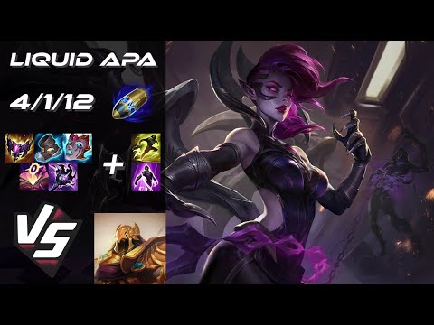 Team Liquid APA MID Morgana vs Azir - NA Challenger Patch 25.S3.1