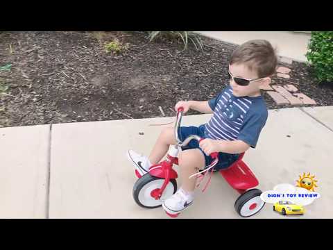 Toddler Tricycle riding (FUN)