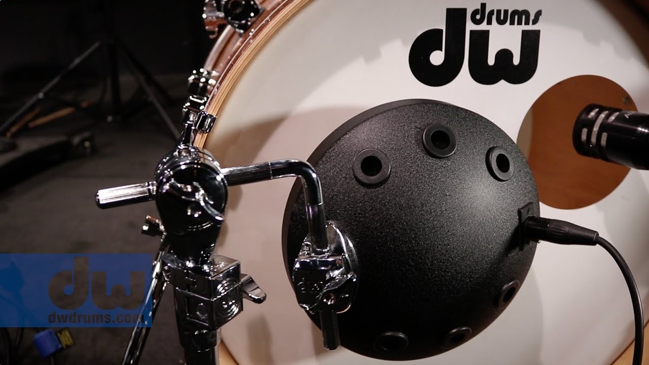 DW DSMM7000LB Moon Mic w/Base + Arm - Black