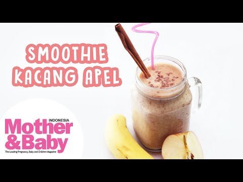Resep Ibu Menyusui: Smoothie Kacang Apel