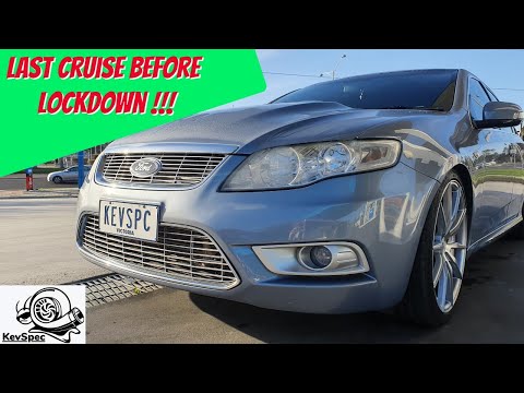 FG G6E TURBO BARRA Vs LOCKDOWN...COULD THIS BE THE LAST CRUISE OF THE YEAR ?? PLUS FWY ON RAMP FUN