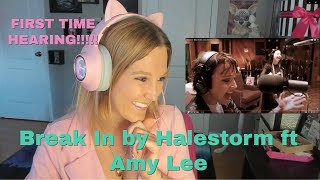 First Time Hearing Break In by Halestorm ft Amy Lee | Suicide Survivor Reacts