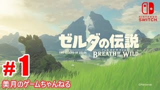 #1【SWITCH】ゼルダの伝説 ブレス オブ ザ ワイルド【実況プレイ】