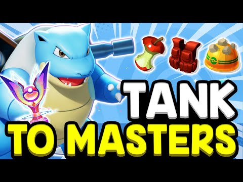 LEFTOVERS, ROCKY HELM, ASSAULT VEST TANK TO MASTERS! Ep. 1 *New Series!?* - Pokemon Unite