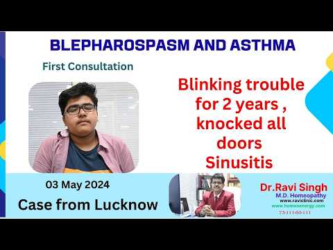 Homeopathy changed the life of Student who suffered with Blepharospasm/Blinking and Asthma