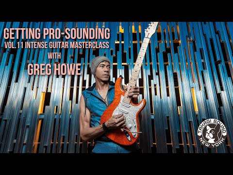 和歌山県 田辺市 プロから学ぶ音作り Getting Pro-Sounding Vol.11 Electric-Guitar Masterclass with Greg Howe April.2022