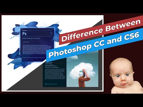 Difference between Photoshop CC and CS6