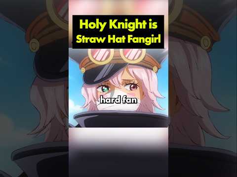 This Holy Knight is secretly a Straw Hat fangirl 😂