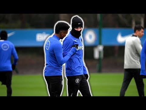 Chelsea training session | Napoli v Chelsea | Champions League