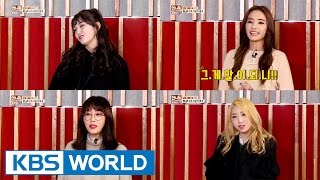 Minzy's vocal test which reminds a concert [Sister's Slam Dunk Season2 / 2017.02.24]