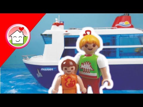 Playmobil Film deutsch Auf Kreuzfahrt mit Familie Hauser (Teil1) -  Playmobil Kreuzfahrtschiff
