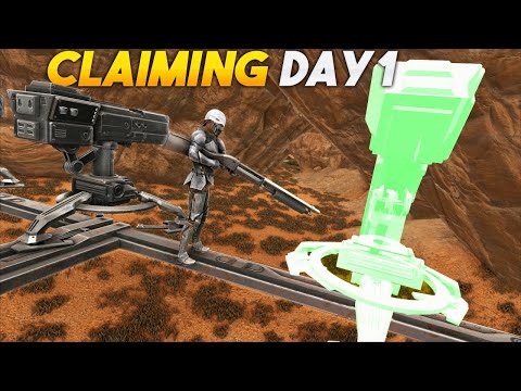 How We Raided And Claimed A Broken Cave Day 1 - ARK