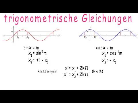 Erklärvideo_trigonometrische Gleichungen lösen