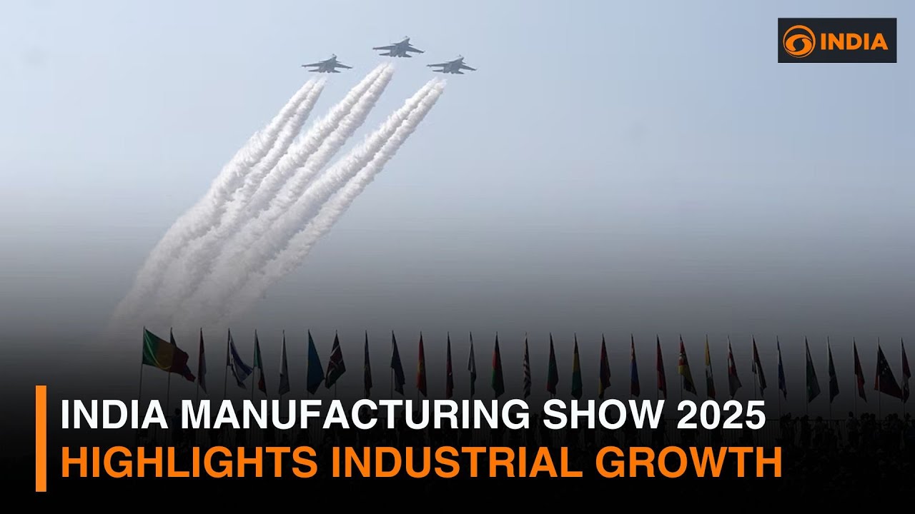 India Manufacturing Show 2025 Highlights Industrial Growth | DD India