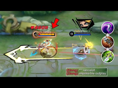 LANCELOT FULL DAMAGE BUILD IS BROKEN!! | ULTRA FAST HAND + NEW ONE SHOT BUILD! 🔥 (please try!)