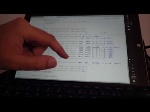 N-Trig 触摸屏重新校准演示 by René Rebe