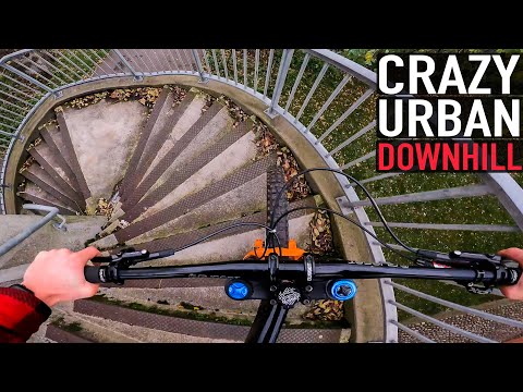 URBAN DOWNHILL MTB IN MY HOMETOWN!!