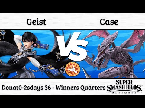 Donat0-2sdays 36: Case (Ridley) vs. Geist (Bayonetta) - Winners Quarters