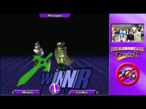 Birmingham Brawl 4 PM Singles - Mslano (Falco, Gannon) vs. CoxBox (Ike)