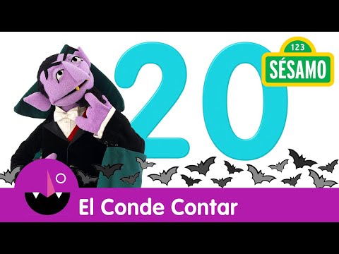 Sésamo: Contando el número 20 con el Conde Contar.
