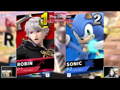 Terry Christmas - SuperGirlKels (Sonic) vs Hoe (Robin M) - [W] Round 2