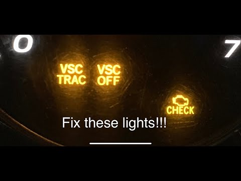 YouTube video about: How to turn off vsc light on lexus gx470?