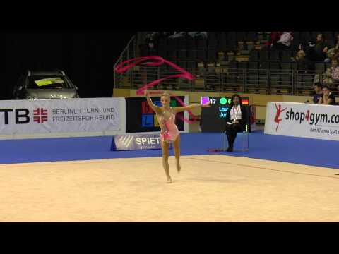 Berlin Masters 2013 Laura Jung, Ribbon, Germany