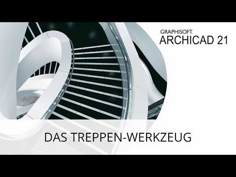 ARCHICAD 21 - Das Treppen-Werkzeug