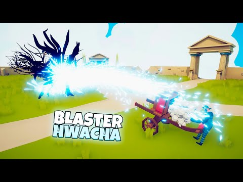 BLASTER HWACHA vs EVERY FACTION | TABS Gameplay