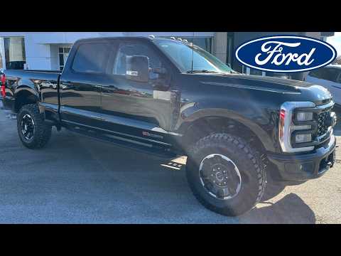2026 Ford Super Duty F-250 SRW LARIAT 4WD Crew Cab 6.75' Box in Black for sale at Boyer Ford Lincoln (Bobcaygeon) Ltd. in Kawartha Lakes, ON