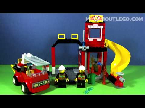 Vidéo LEGO Juniors 10671 : La caserne des pompiers