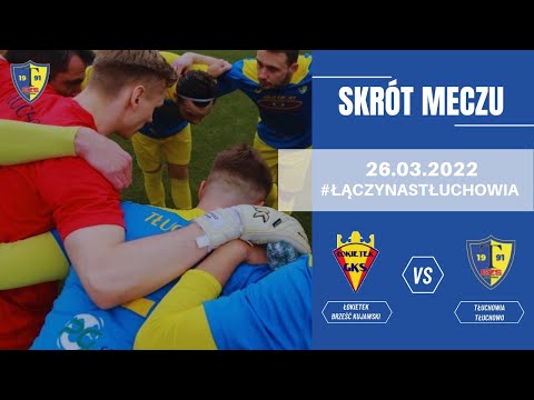 Łokietek Brześć Kujawski-GZS Tłuchowia Tłuchowo (skrót meczu)
