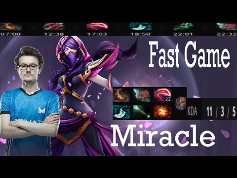 Miracle Templar Assassin Mid Lane Gameplay Patch 7.31b - Dota 2 Full Game Player Perspective !