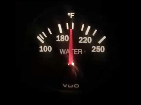 BMW E30 SPAL Electric Fan Test