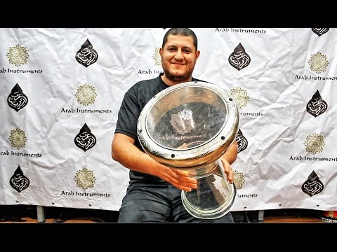 Transparent Darbuka - Arab Instruments Solo