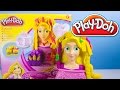 Play Doh Rapunzel Disney Princess Playset playdo by Unboxingsurpriseegg