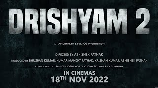 Drishyam 2 Release Date Out | Ajay Devgn, Tabu, Shriya Saran | 18 Nov 2022