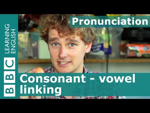 👄 Tim's pronunciation workshop: Consonant - vowel linking