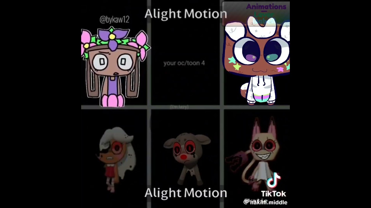 fake collab do tik tok (o video so tem la) #dw #dandysworld #alightmotion #nflopa