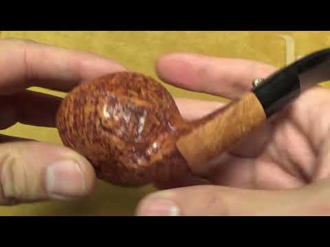 Pipa L'Anatra Sabbiata  - Bent Apple - AN138