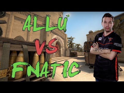 CSGO: POV FaZe allu vs fnatic (34/24) mirage @ ECS Season 3 EU