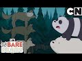Bears VS Wolves We Bare Bears Mega Compilation Cartoon Network Cartoons For Kids